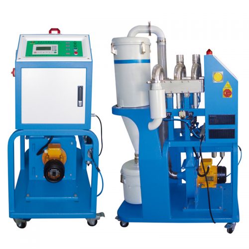 旋风式粉体运送系统